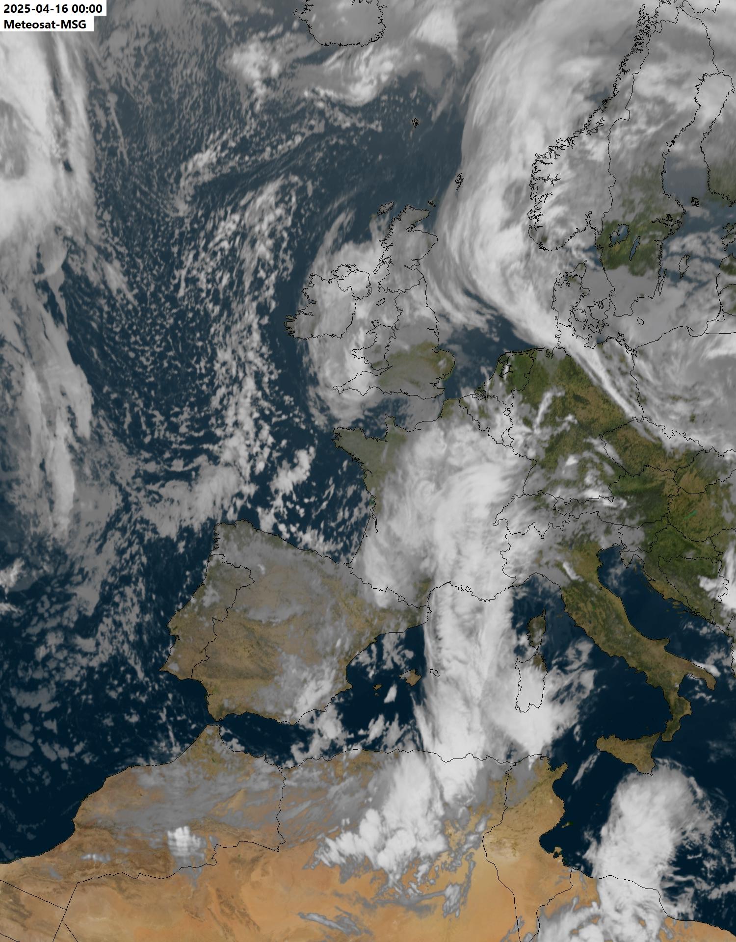 Actueel Satellietbeeld West Europa Waterkaart Live Actueel Satellietbeeld West Europa Waterkaart Live