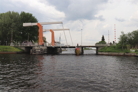 Foto Blauwe Hand, brug