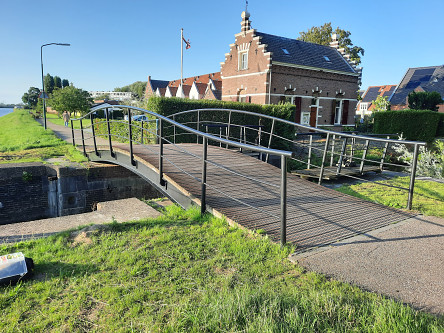 Foto Breukelen, voetbrug (3)
