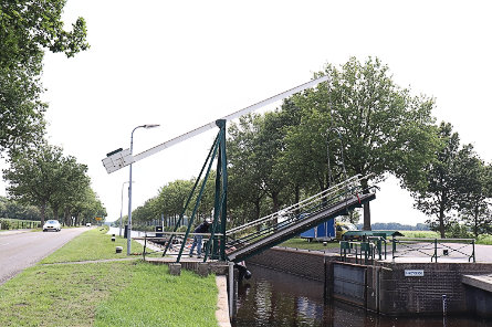 Foto brug over benedenhoofd Verlaat Nr. VI