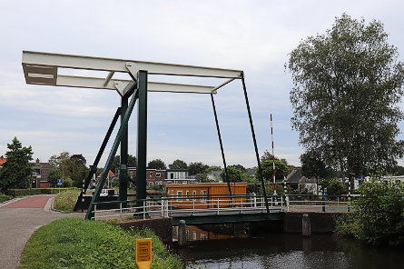 Foto Klein Groningen, brug