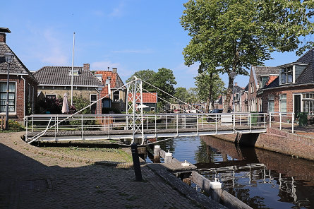 Foto Fietsbrug in Lytse Stege