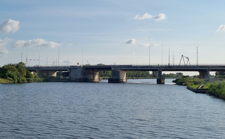 Foto Spaarndam, brug in de A-9