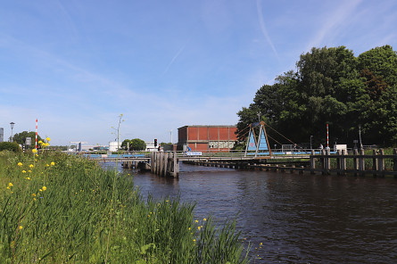 Foto De Vrijheid, fietsbrug