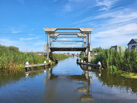 Foto spoorbrug Dubbele Wiericke