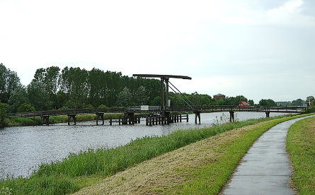 Foto Nieuweschans, fietsbrug