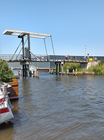 Foto Fietsbrug in de J.W. de Visserwei