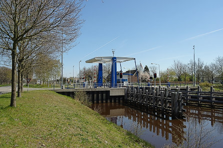 Foto Rogatsluis, brug over benedenhoofd