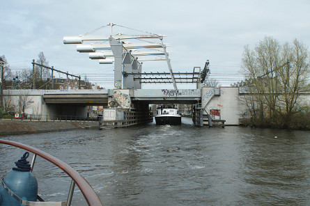 Foto Singelgrachtspoorbruggen (spoorbrug Westerkanaal)