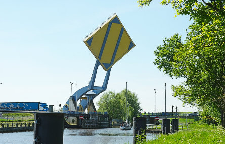 Foto Slauerhoffbrug, Leeuwarden