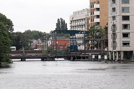 Foto spoorbrug Galgewater