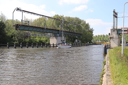 Foto Spoorbrug Gouda (enkelspoor)