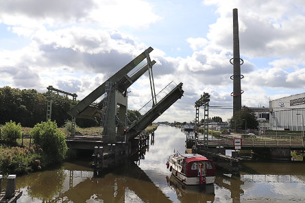 Foto spoorbrug Krommenie