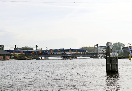 Foto spoorbrug Zaandam