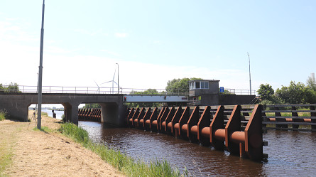 Foto spoorbrug Zuidbroek